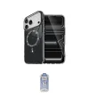 ieg™ iPhone 17 Pro Max Kılıf Kıvılcım Form Prime - Siyah Joko Magic 5D Cam