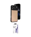 ieg™ iPhone 17 Pro Max Kılıf Kıvılcım Işık Serisi - Siyah Bilvis 3X AR HD Cam Ekran Koruyucu