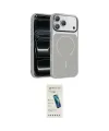 ieg™ iPhone 17 Pro Max Kılıf Kıvılcım Klasik - Şeffaf Pasifik Cam Ekran Koruyucu