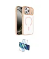 ieg™ iPhone 17 Pro Max Kılıf Kıvılcım Prime - Siyah 3D Antistatik Cam Ekran Koruyucu