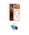 ieg™ iPhone 17 Pro Max Kılıf Kıvılcım Prime - Siyah 3D Antistatik Cam Ekran Koruyucu