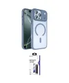 ieg™ iPhone 17 Pro Max Kılıf Kıvılcım Prime - Siyah Bilvis 3X AR Hayalet Cam Ekran Koruyucu
