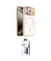 ieg™ iPhone 17 Pro Max Kılıf Kıvılcım Prime - Siyah Bilvis 3X AR Hayalet Cam Ekran Koruyucu