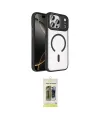 ieg™ iPhone 17 Pro Max Kılıf Kıvılcım Prime - Siyah Joko Magic 5D Hayalet Cam