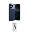 ieg™ iPhone 17 Pro Max Kılıf Kozmos Yansıma Özel Seri - Şeffaf Pasifik Cam Ekran Koruyucu