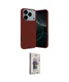 ieg™ iPhone 17 Pro Max Kılıf Kozmos Yansıma Özel Seri - Siyah Bilvis 3D Cam Ekran Koruyucu