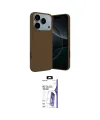 ieg™ iPhone 17 Pro Max Kılıf Kozmos Yansıma Özel Seri - Siyah Bilvis 3X AR HD Cam Ekran Koruyucu