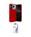 ieg™ iPhone 17 Pro Max Kılıf Kozmos Yansıma Özel Seri - Siyah Bilvis 3X AR HD Cam Ekran Koruyucu