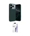 ieg™ iPhone 17 Pro Max Kılıf Kozmos Yansıma Özel Seri - Siyah Bilvis 3X AR HD Cam Ekran Koruyucu