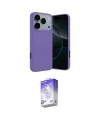 ieg™ iPhone 17 Pro Max Kılıf Kozmos Yansıma Özel Seri - Siyah Bilvis 5in1 3D Magic Cam Ekran Koruyucu