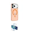 ieg™ iPhone 17 Pro Max Kılıf Kutup Klasik Serisi - Siyah 3D Antistatik Seramik Nano Ekran Koruyucu