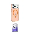 ieg™ iPhone 17 Pro Max Kılıf Kutup Klasik Serisi - Siyah Bilvis 5in1 5D Magic Hayalet Cam Ekran Koruyucu