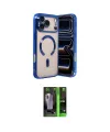 ieg™ iPhone 17 Pro Max Kılıf Nova Işık Özel Seri - Şeffaf 360 Full Body Arka Koruyucu