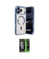 ieg™ iPhone 17 Pro Max Kılıf Nova Işık Özel Seri - Şeffaf 360 Full Body Arka Koruyucu
