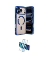 ieg™ iPhone 17 Pro Max Kılıf Nova Işık Özel Seri - Siyah 3D Antistatik Cam Ekran Koruyucu