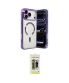 ieg™ iPhone 17 Pro Max Kılıf Nova Işık Özel Seri - Siyah Joko Magic 5D Hayalet Cam