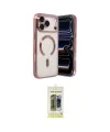 ieg™ iPhone 17 Pro Max Kılıf Nova Işık Özel Seri - Siyah Joko Magic 5D Hayalet Cam