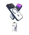 ieg™ iPhone 17 Pro Max Kılıf Nova Yansıma Serisi - Siyah Bilvis 3X AR HD Cam Ekran Koruyucu