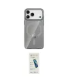 ieg™ iPhone 17 Pro Max Kılıf Pusula Form Özel Seri - Şeffaf Pasifik Cam Ekran Koruyucu