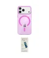 ieg™ iPhone 17 Pro Max Kılıf Pusula Form Özel Seri - Şeffaf Pasifik Cam Ekran Koruyucu