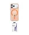 ieg™ iPhone 17 Pro Max Kılıf Pusula Form Özel Seri - Siyah Bilvis 3X AR HD Cam Ekran Koruyucu