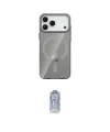 ieg™ iPhone 17 Pro Max Kılıf Pusula Form Özel Seri - Siyah Joko Magic 5D Cam