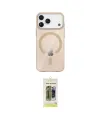 ieg™ iPhone 17 Pro Max Kılıf Pusula Form Özel Seri - Siyah Joko Magic 5D Hayalet Cam