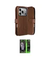 ieg™ iPhone 17 Pro Max Kılıf Siluet Işık Serisi - Siyah 360 Mat Full Body Arka Koruyucu