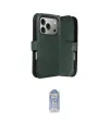 ieg™ iPhone 17 Pro Max Kılıf Siluet Işık Serisi - Siyah Joko Magic 5D Cam