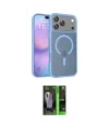 ieg™ iPhone 17 Pro Max Kılıf Siluet Minimal Prime - Şeffaf 360 Full Body Arka Koruyucu