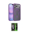 ieg™ iPhone 17 Pro Max Kılıf Siluet Minimal Prime - Şeffaf 360 Full Body Arka Koruyucu
