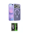 ieg™ iPhone 17 Pro Max Kılıf Siluet Minimal Prime - Şeffaf 360 Full Body Arka Koruyucu
