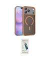 ieg™ iPhone 17 Pro Max Kılıf Siluet Minimal Prime - Şeffaf Pasifik Cam Ekran Koruyucu