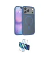 ieg™ iPhone 17 Pro Max Kılıf Siluet Minimal Prime - Siyah 3D Antistatik Seramik Nano Ekran Koruyucu