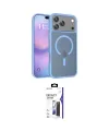 ieg™ iPhone 17 Pro Max Kılıf Siluet Minimal Prime - Siyah Bilvis 3X AR Hayalet Cam Ekran Koruyucu