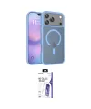 ieg™ iPhone 17 Pro Max Kılıf Siluet Minimal Prime - Siyah Bilvis 3X AR HD Cam Ekran Koruyucu