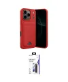 ieg™ iPhone 17 Pro Max Kılıf Vadi Çizgi Prime - Siyah Bilvis 3X AR Hayalet Cam Ekran Koruyucu