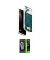 ieg™ iPhone 17 Pro Max Kılıf Vadi Klasik Serisi - Siyah 360 Mat Full Body Arka Koruyucu