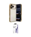 ieg™ iPhone 17 Pro Max Kılıf Vadi Minimal - Siyah Bilvis 3X AR HD Cam Ekran Koruyucu