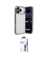 ieg™ iPhone 17 Pro Max Kılıf Vadi Minimal - Siyah Bilvis 3X AR HD Cam Ekran Koruyucu