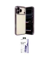 ieg™ iPhone 17 Pro Max Kılıf Vadi Minimal - Siyah Bilvis 3X AR HD Cam Ekran Koruyucu