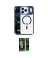ieg™ iPhone 17 Pro Max Kılıf Yadigar Asil Koleksiyonu - Siyah 360 Mat Full Body Arka Koruyucu
