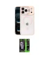 ieg™ iPhone 17 Pro Max Kılıf Yadigar Asil Koleksiyonu - Siyah 360 Mat Full Body Arka Koruyucu