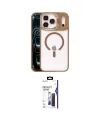 ieg™ iPhone 17 Pro Max Kılıf Yadigar Asil Koleksiyonu - Siyah Bilvis 3X AR Hayalet Cam Ekran Koruyucu
