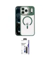 ieg™ iPhone 17 Pro Max Kılıf Yadigar Asil Koleksiyonu - Siyah Bilvis 3X AR Hayalet Cam Ekran Koruyucu