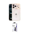 ieg™ iPhone 17 Pro Max Kılıf Yadigar Asil Koleksiyonu - Siyah Bilvis 3X AR Hayalet Cam Ekran Koruyucu