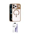 ieg™ iPhone 17 Pro Max Kılıf Yadigar Asil Koleksiyonu - Siyah Bilvis 3X AR HD Cam Ekran Koruyucu