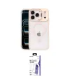ieg™ iPhone 17 Pro Max Kılıf Yadigar Asil Koleksiyonu - Siyah Bilvis 3X AR HD Cam Ekran Koruyucu