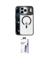 ieg™ iPhone 17 Pro Max Kılıf Yadigar Asil Koleksiyonu - Siyah Bilvis 3X AR HD Cam Ekran Koruyucu
