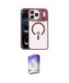ieg™ iPhone 17 Pro Max Kılıf Yadigar Asil Koleksiyonu - Siyah Bilvis 5in1 3D Magic Cam Ekran Koruyucu